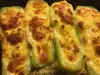 Calabacines rellenos al horno (receta fácil y rápida)
