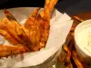 Oven-Baked Sweet Potato Cracker Sticks with Spices