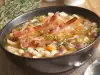 Beans with Vegetables and Bacon