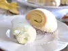 Белое печенье с рахат-лукумом