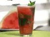 Non-alcoholic Mojito with Watermelon