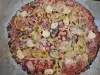 Pizza con masa de coliflor (sin gluten)