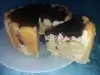 Лесна бишкотена торта с крем и сладко