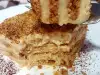 Biscuit Cake with Homemade Confectionery Cream