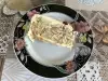 Бисквитена торта с ванилов пудинг
