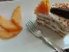 Keks torta sa maskarponeom i breskvama