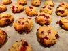 Chickpea Flour Biscuits with Cranberries