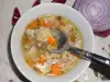 Бистра пилешка супа срещу грип и простуда