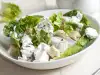 Zelena salata sa piletinom, kukuruzom i rokforom