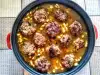 Baked Beans with Meatballs