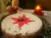 Богат Коледен кейк с две плънки