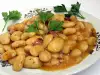 White Beans with Bacon