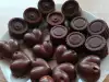Шоколадови бонбони с пълнеж от крем