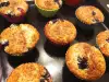 Muffins mit Heidelbeeren und Zimt