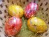 Боядисани яйца Антик