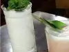Kokosnusscocktail mit Rum