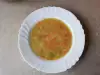 Патешка бяла супа със зеленчуци