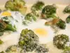 Oven-Baked Broccoli with Blue Cheese Sauce