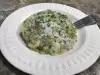 Broccoli with Quinoa and Mozzarella