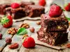 Brownies with Dates and Walnuts