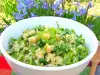 Zelena salata sa bulgurom, leblebijom i blitvom