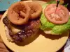 Tasty Beef Burger with Bacon
