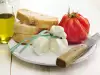Burrata - un queso italiano que literalmente se derrite en la boca