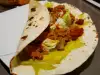 Mexikanischer Burrito Viva Mexiko