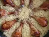 Пилешки бутчета с ориз и Хойсин сос