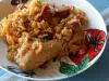 Muslos de pollo con chorizo y arroz