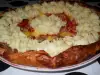 Puff Pastry Tart with Minced Meat and Mashed Potatoes