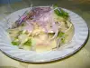 Апетитна салата с жълт фасул
