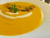 Supă cremă provensală de morcovi și țelină
