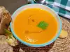 Крем-суп из моркови с имбирем