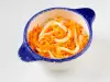 Салата от калмари и моркови по корейски
