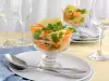 Salad with Gorgonzola Sauce