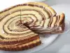 Cheesecake bicolor