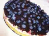 Cheesecake with Blueberries and Cream Cheese