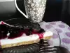 Easy Blueberry Jam Cheesecake