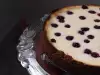 Gebackener Cheesecake mit frischen Brombeeren