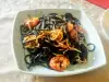 Черни спагети Морски дар