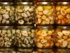 Pickled Garlic with Honey and Cream