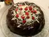 Шоколадов кейк Червено кадифе с малини