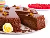 Tasty Chocolate Cake with Glaze