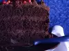 Mala čokoladna torta sa kafom i kremom od bundeve