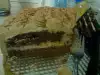 Шоколадова торта с кафе