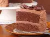 Нежна шоколадова торта с маскарпоне