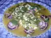Snail and Spinach Soup