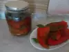 Pečene paprike u teglama za zimu