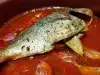Oven-Baked Sea Bream in Tomato Sauce